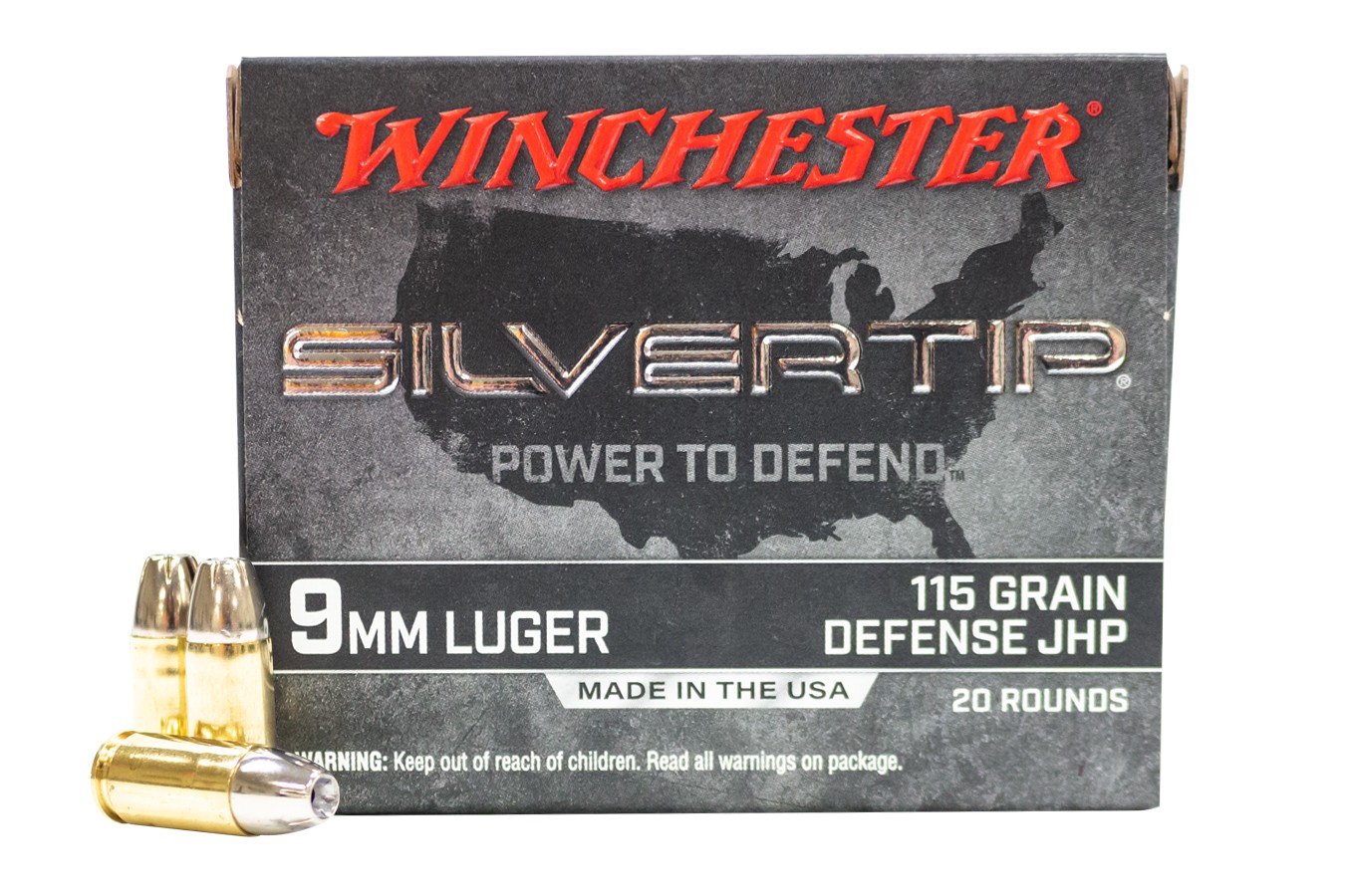 WIN SUPX 9MM 115GR STHP 20 - 556 Black Friday Promotion